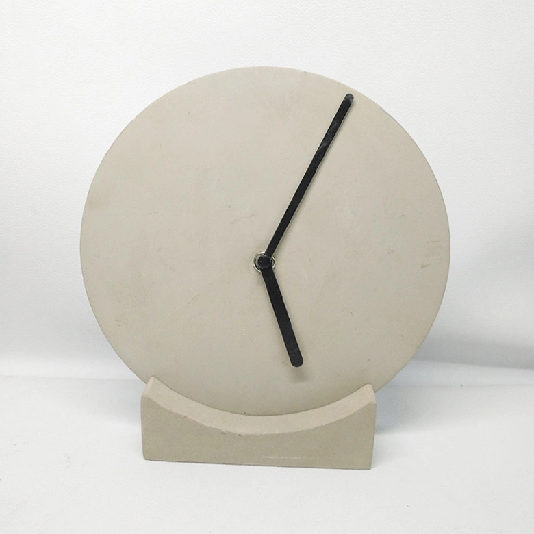 Cheap Wholesale/Supplier Cement Wall Clock and Watch for Indoor&Home Decoration Craft, Home Decoration Crafts