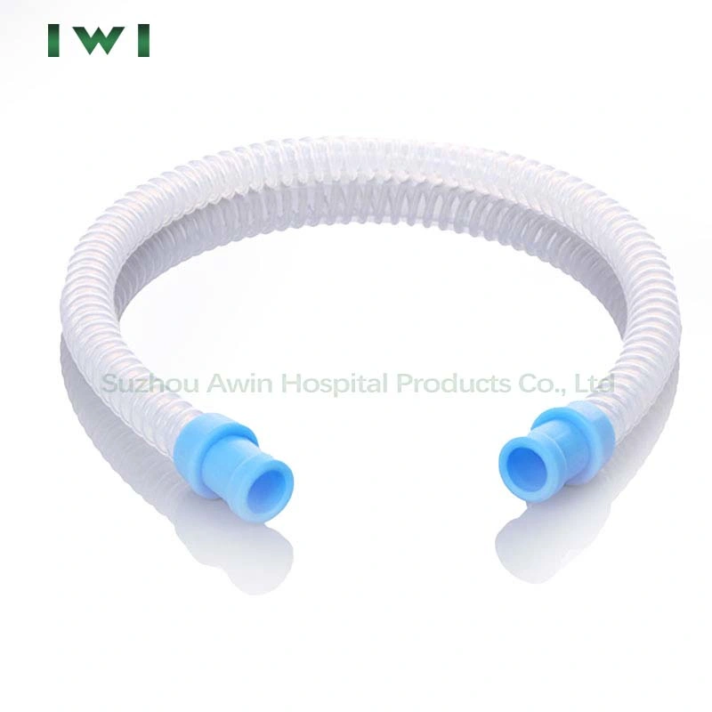 Tubo de paciente reutilizable y esterilizable en autoclave para ventilador o equipo de anestesia