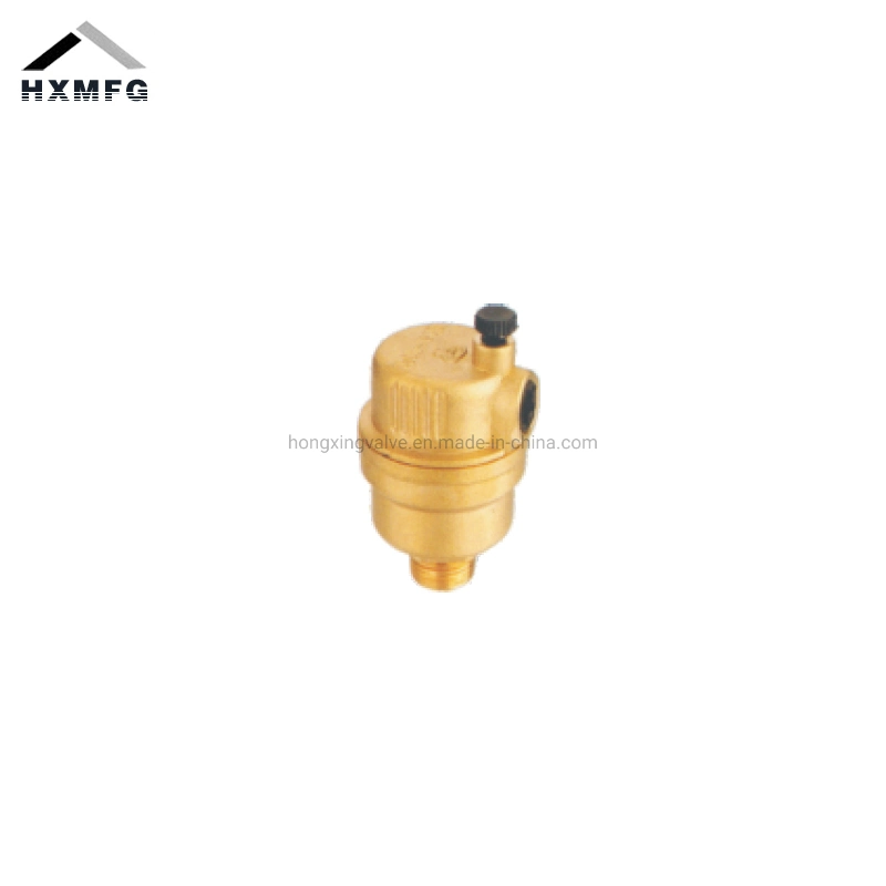 Male Chrome Plate Brass Thread Connect Air Vent