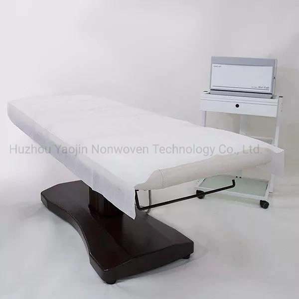 China Custom Non-Woven Massage Bed Disposable Sheets SPA Supplier