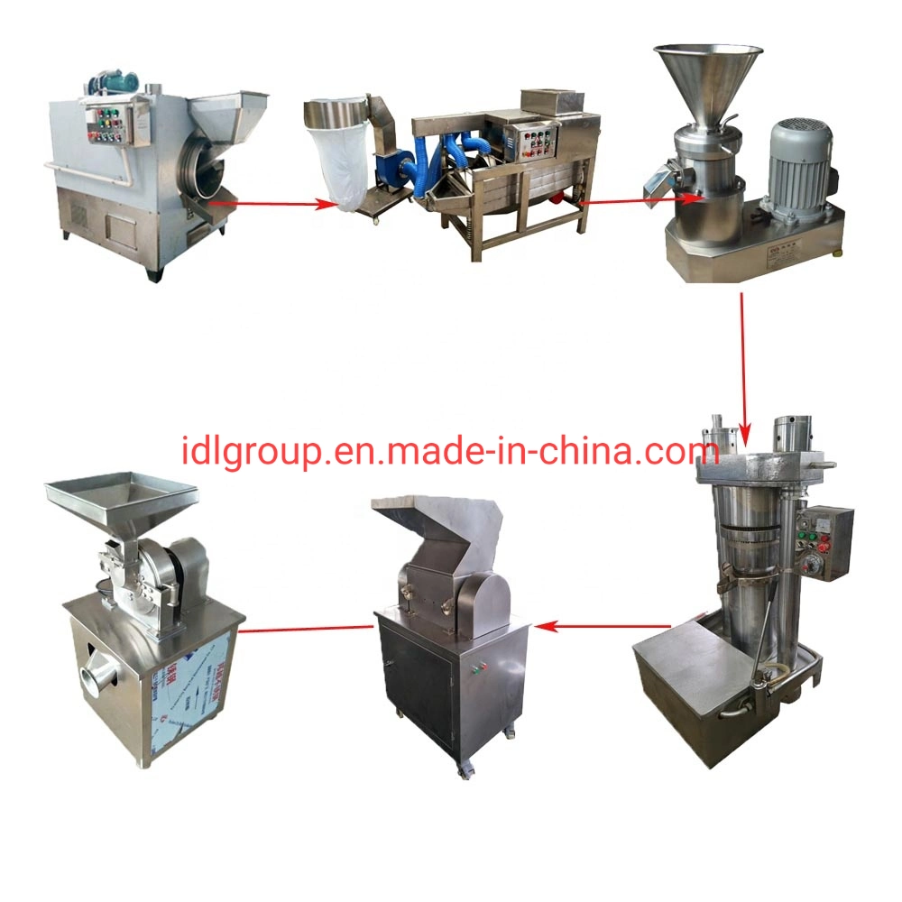 Commercial Cocoa Butter Making Machine Bean Paste Processing Line