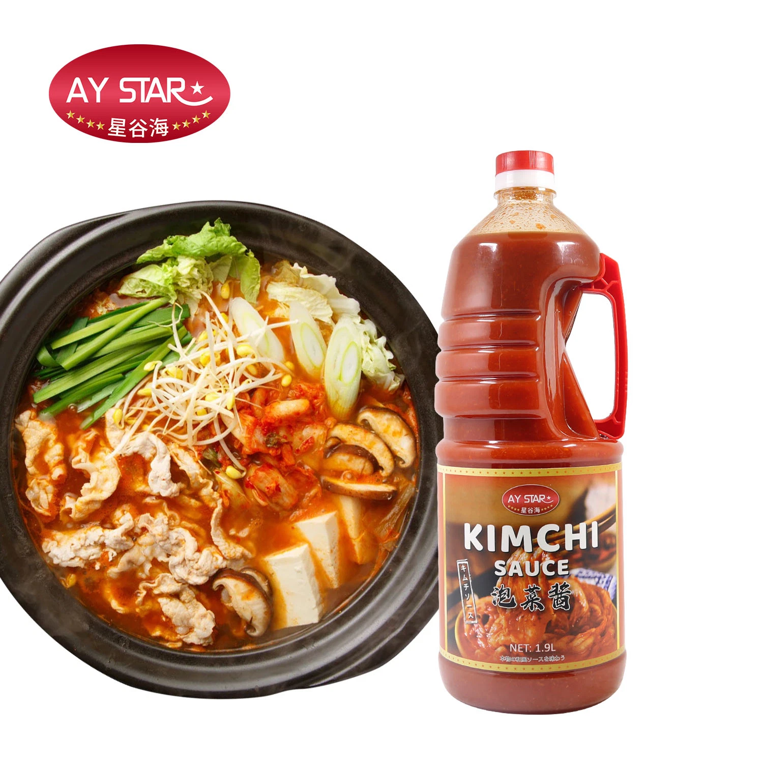 OEM Service Hot Spicy Pickled Cabbage Paste Korean Restaurant Marinade Kimchi Sauce