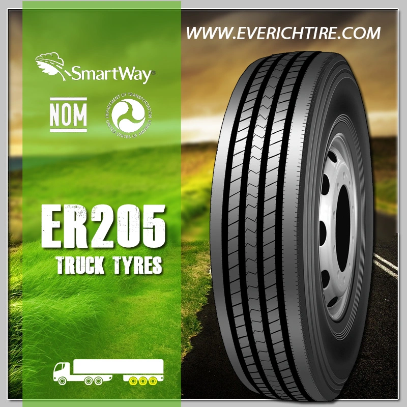 Fábrica de neumáticos de camiones de alta calidad con un punto ECE Nom Smartway (11R22.5 11R24,5 295/75R22.5 285/75R22.5)