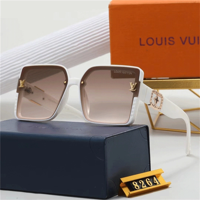 Polarized Gradient Luxury Brand Designer Sun Glasses for Men Vintage Fashion Glasses Women Eyewear 7822