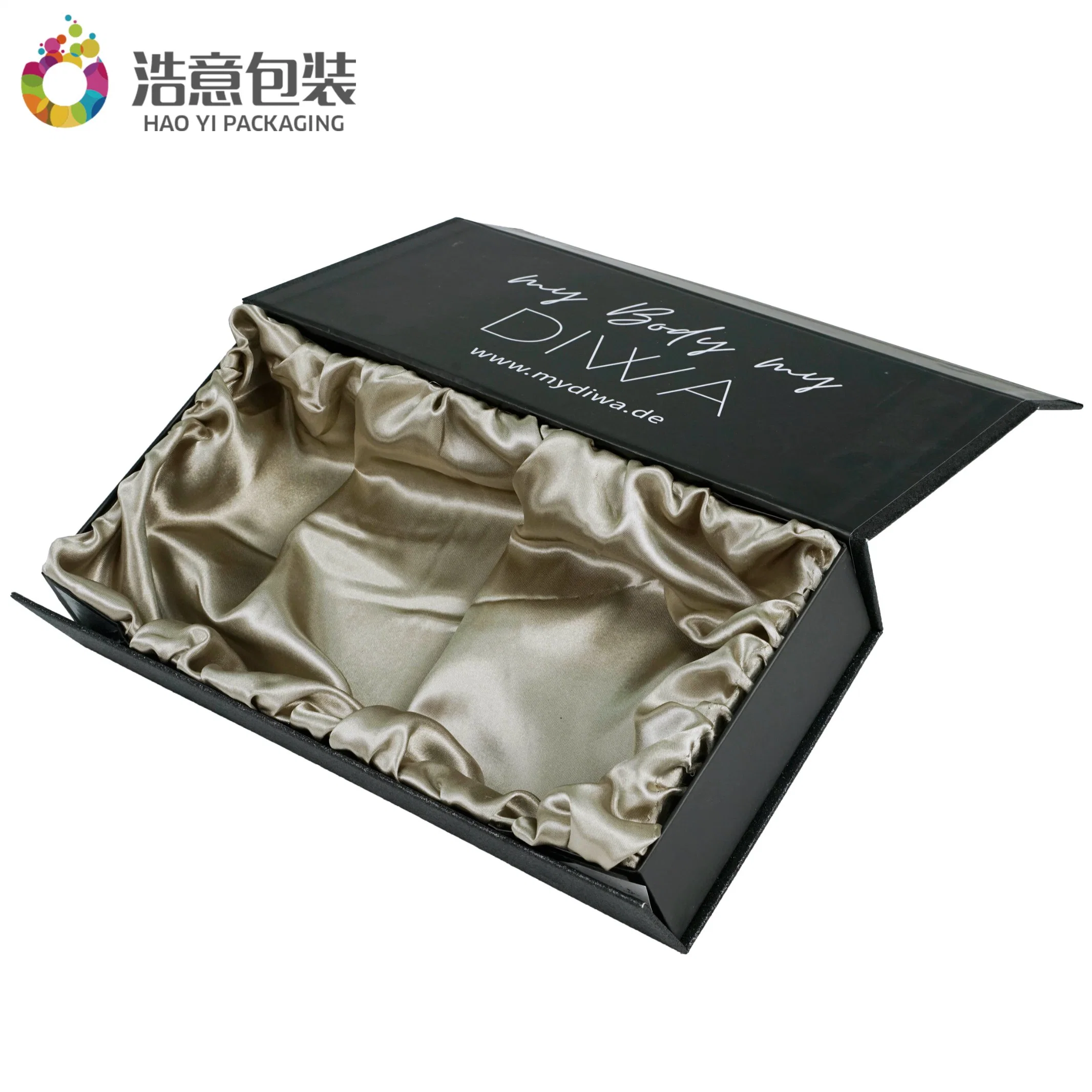 Custom Flash Black Storage Boxes Portable Gift Jewellery Case Packaging