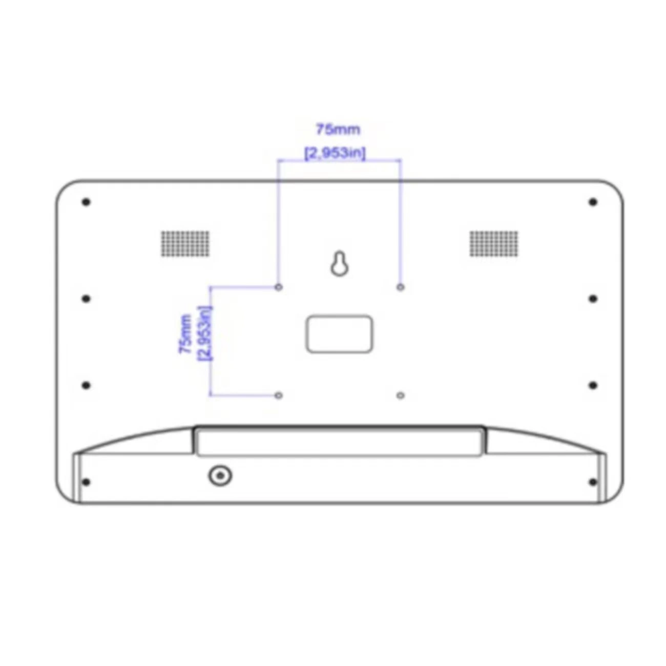 15.6 Inch Poe Android Tablet with Touch Screen for Commercial Use