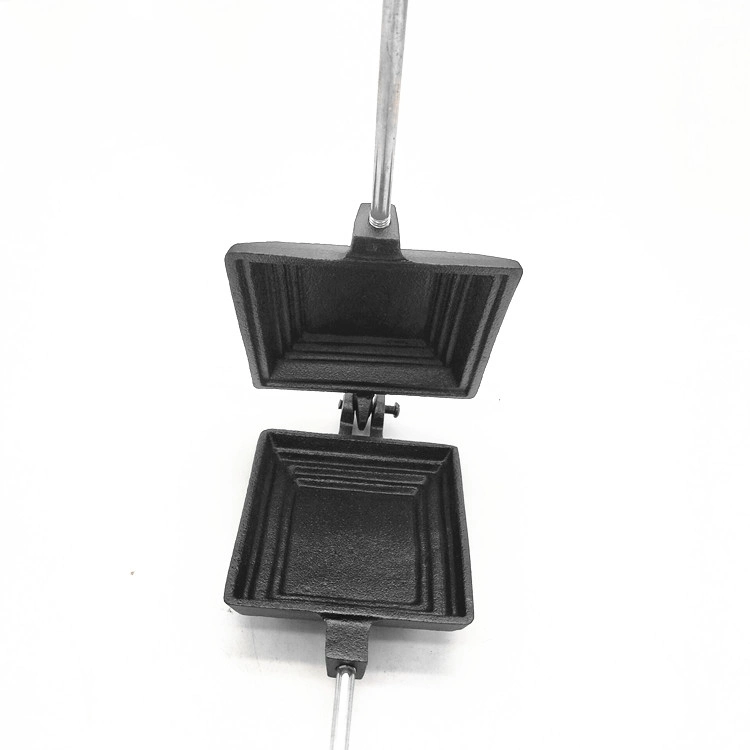 Single Jaffle Iron with Long Handle Cookware