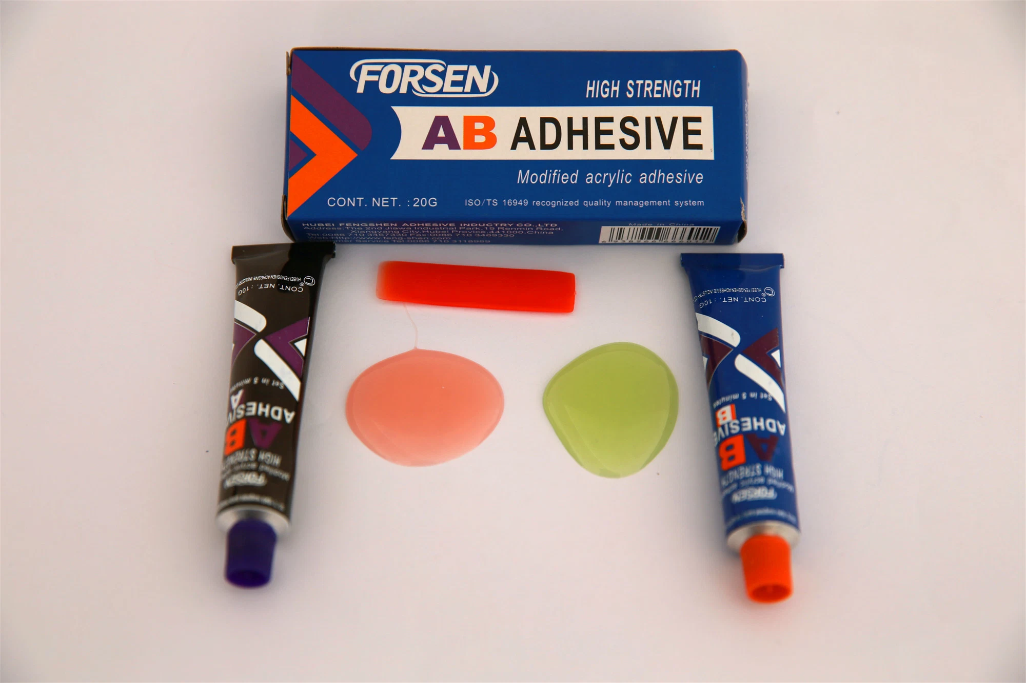 Modified 5min Acrylic Ab Adhesive for Household and Industry