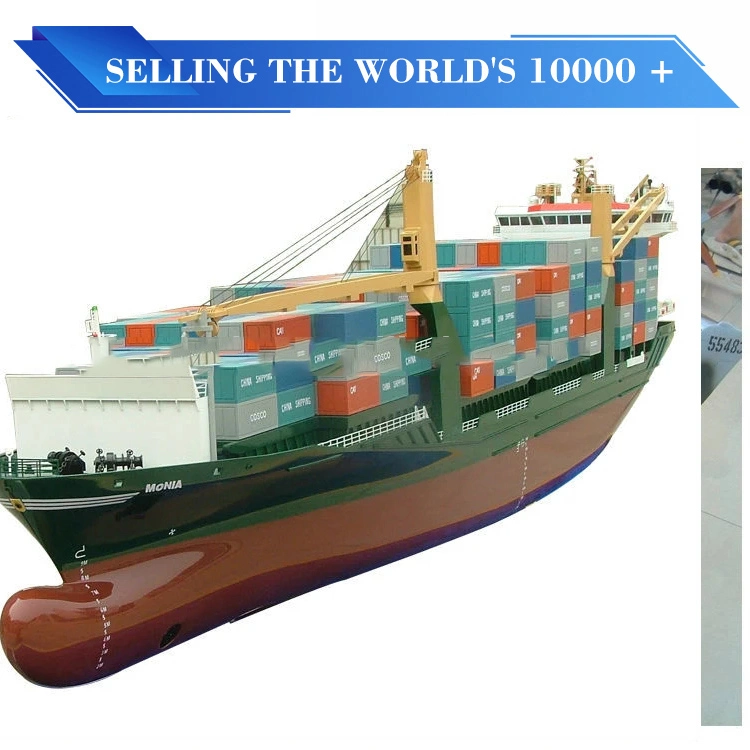 Miniature Shipping Container Scale Model of Container Ship Model