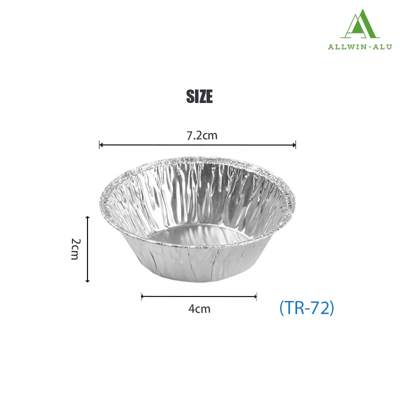 Factory Price Disposable Best Price Aluminum Foil Container Egg Tart Mold for Baking