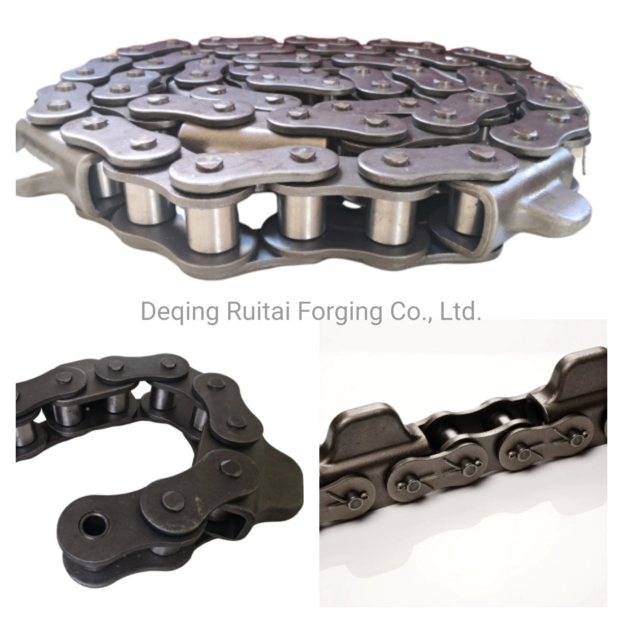 Manufacturer of Roller X458 Drive Chain Steel Forging Chain and Industry Transmission Conveyor Drag Standard Chain with Forged Link Cast Carbon Steel Chain