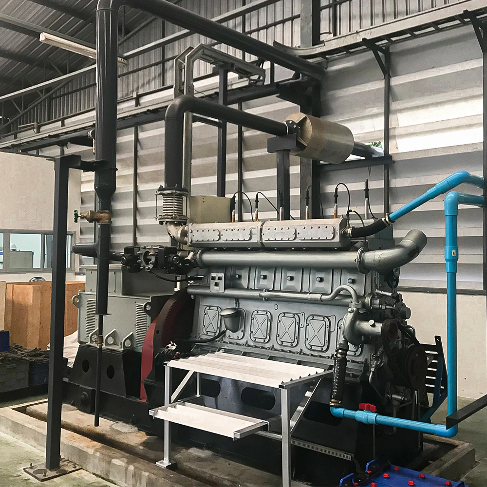 300kw/ 500kw/ 800kw Palm Kernel Shell Straw Husk Biomass Gas Generator