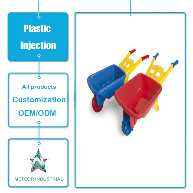 Kundenspezifische Plastikprodukte Kinder Plastikspielzeug-Einkaufskorb-Injektion