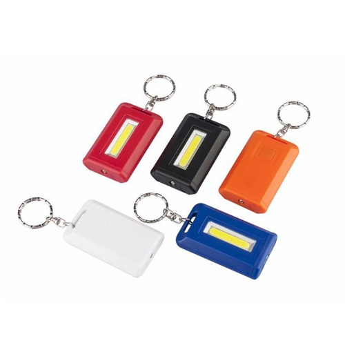 COB LED Mini Flashlight Backpack Light Pocket Keyring Light