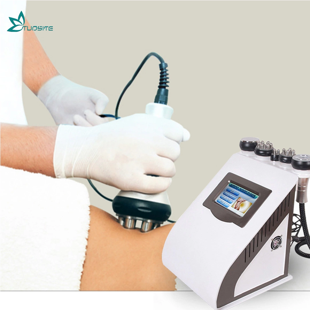 Portable Ultrasonic Vacuum Cavitation System 6 in 1 Body Slimming Equipment