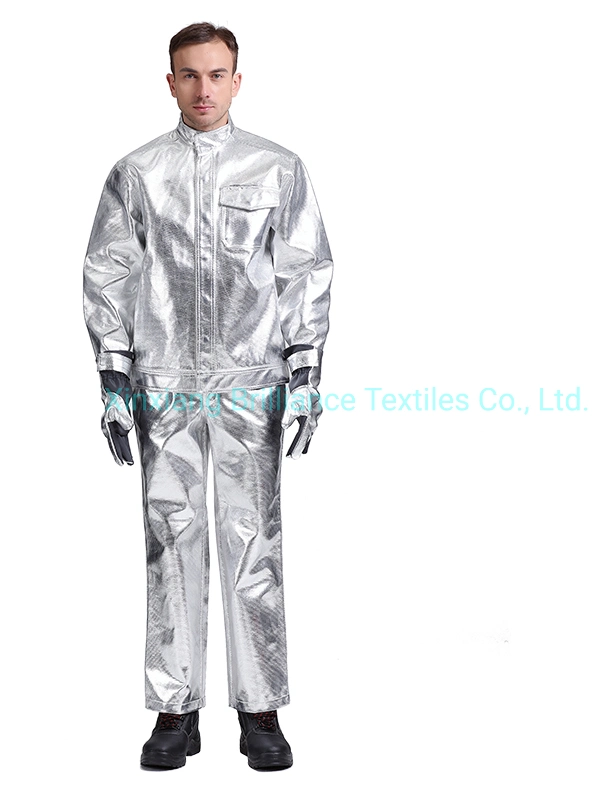 Insulation High Quality Splash Resistant Aluminum Fire Fighting Suit