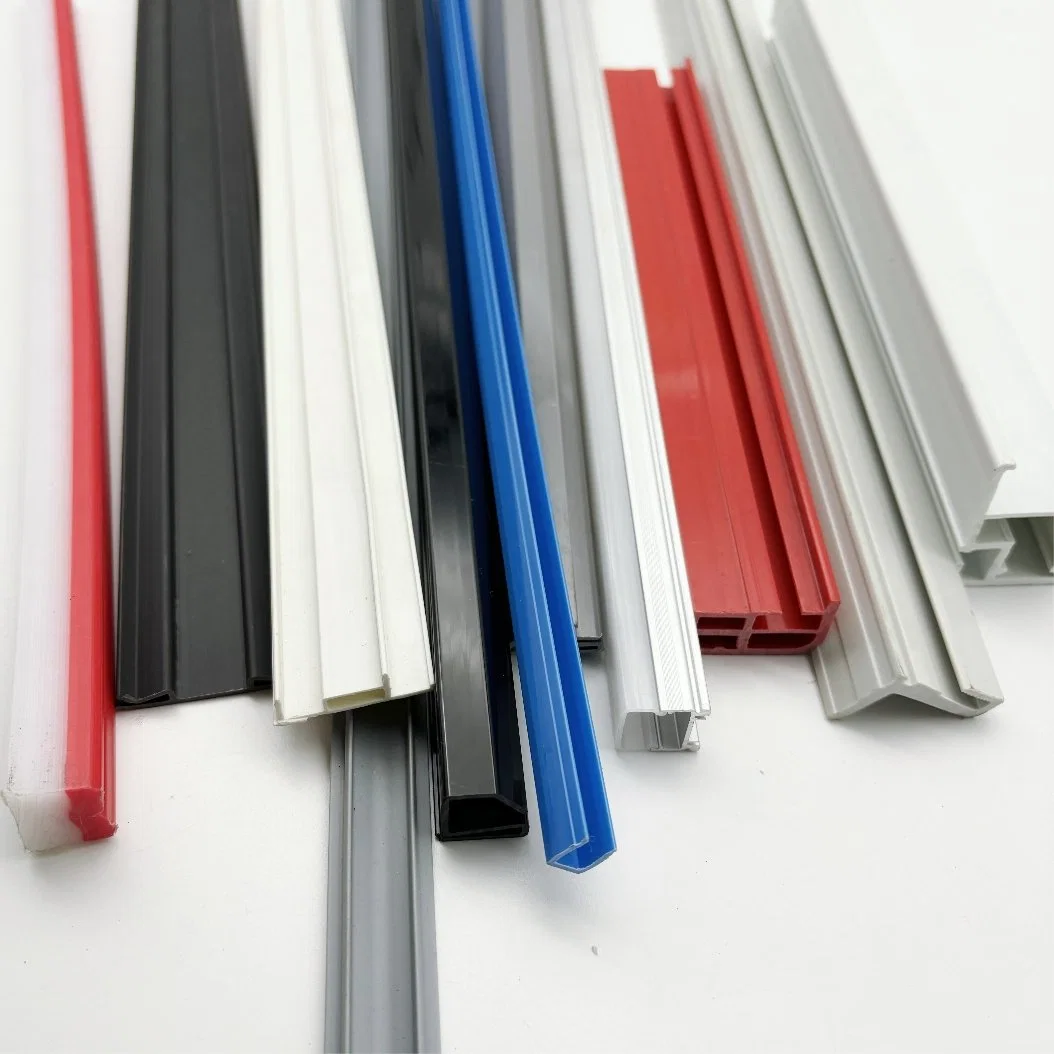 Industrial Custom UPVC PVC PC Plastic PVC Plastic Extruder Profiles