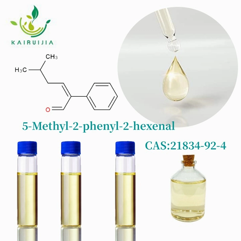 High quality/High cost performance  5-Methyl-2-Phenyl-2-Hexenal Supplier Price Food Flavor Additive Wholesale/Supplier Natural Cocal CAS 21834-92-4