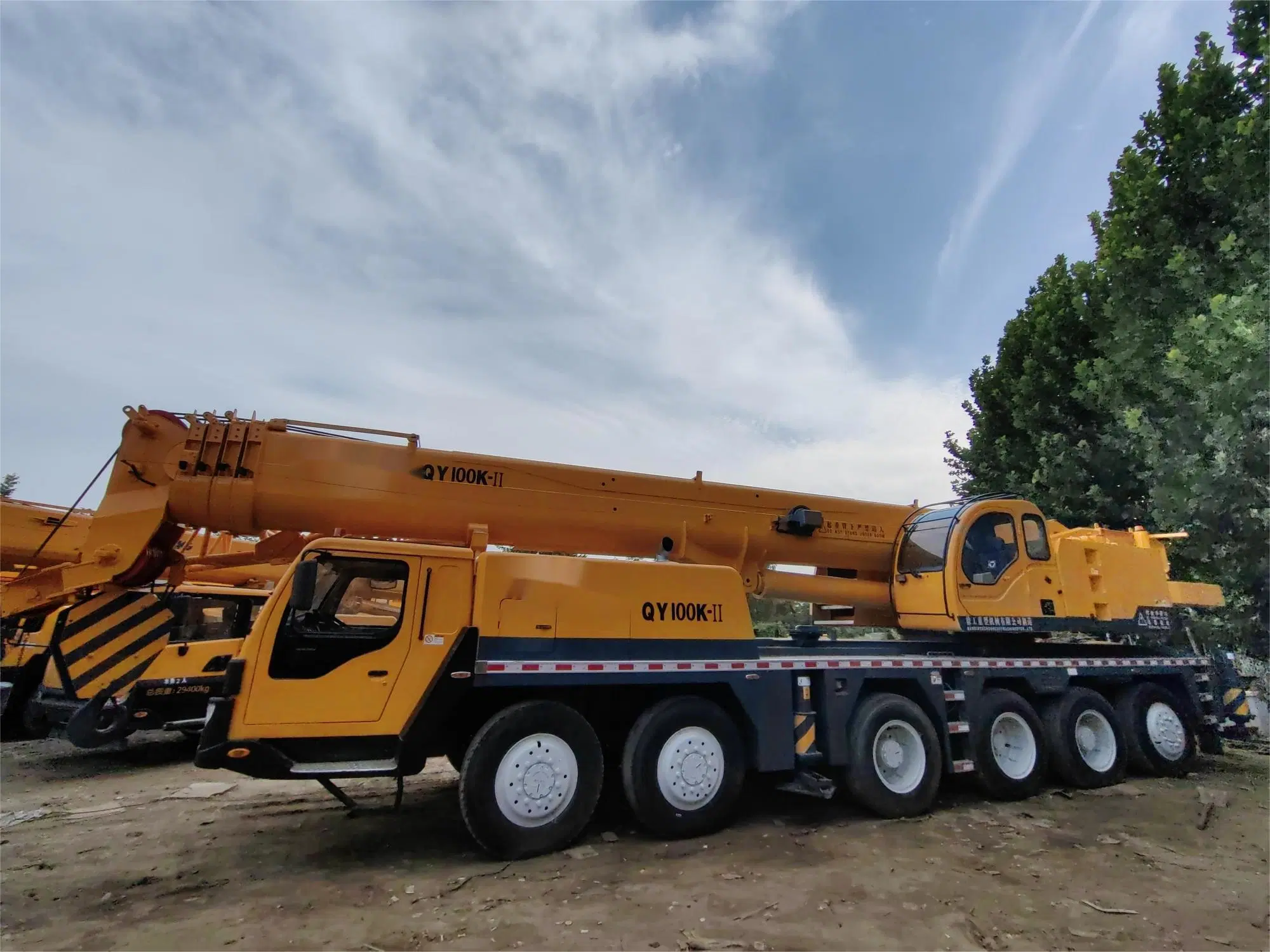 Segunda Mano Xuzhou Qy100K-II 100ton Camión Cranehydraulic levantamiento utiliza la máquina de construcción