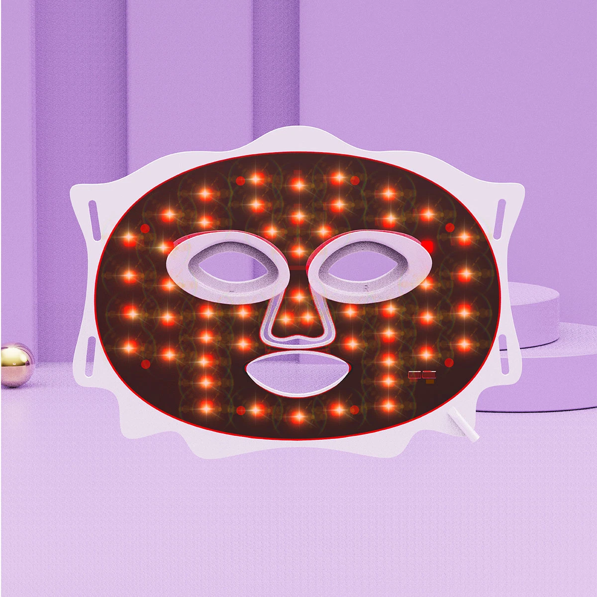 PDT Facial 3 Color LED Mask Beauty Equipment Face Device Recharge Freckle Treatment