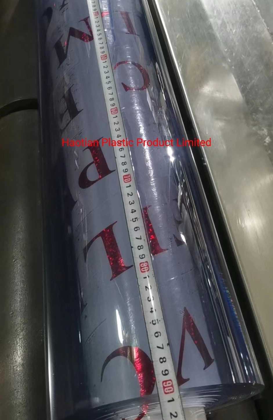 0.05-5.0mm Thin Super Clear PVC Plastic Transparent Film Roll