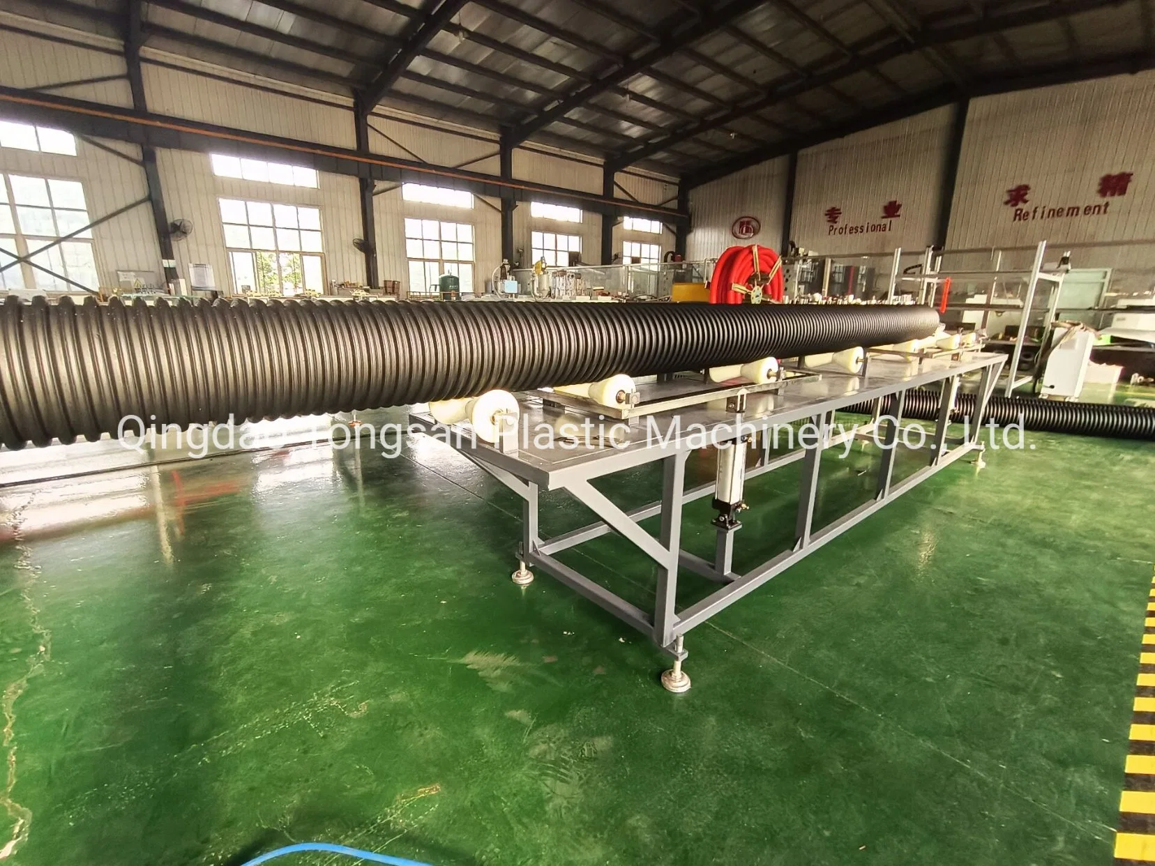 Double Wall Corrugated Dwc HDPE Pipe Machine Making Underground Drain Pipe