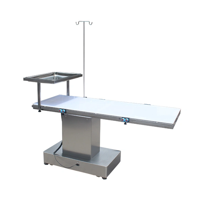 Pjs-06 Stainless Steel Vet Operating Table/Animal Surgical Table /Veterinary Instrument
