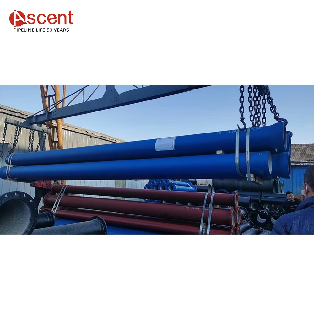 ISO2531 En545 En598 Ductile Iron Pipe Class K7 K9 K12 C40 C30 C25