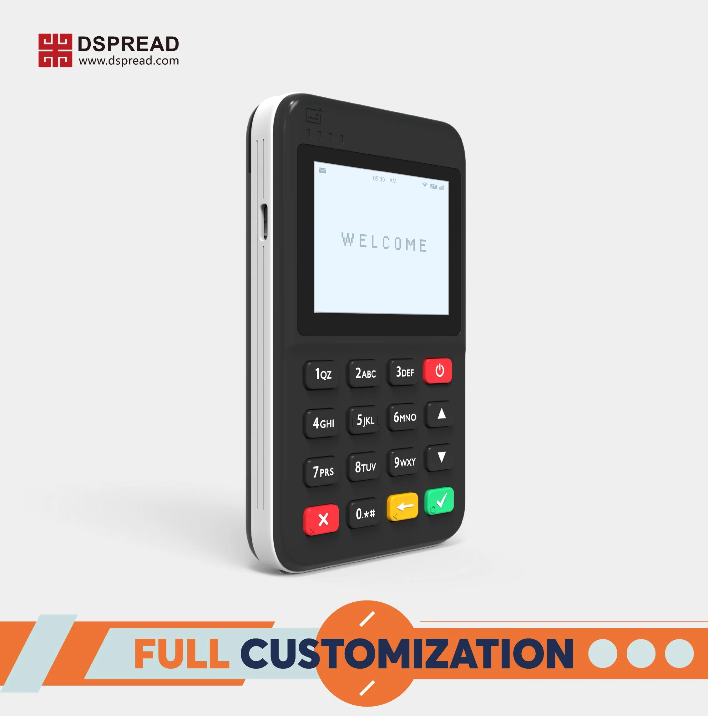 PCI Pts Approved Handheld POS, Android, 4G WiFi