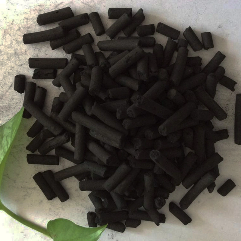 Impregated KOH for H2s and Acid Gas Removal Chemical Industry Coal Tar Columnar Activated Carbon