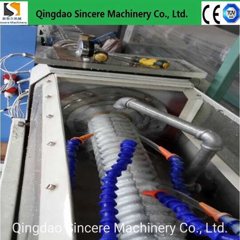 HDPE PE Silicon Core Optical Cable Protection Pipe Extrusion Line, HDPE Cod Pipe Making Machine Equipment