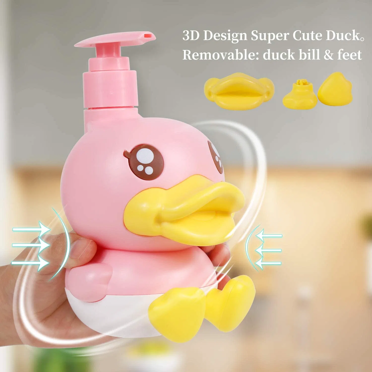 Cute Duck Bottle for Baby Shampoo