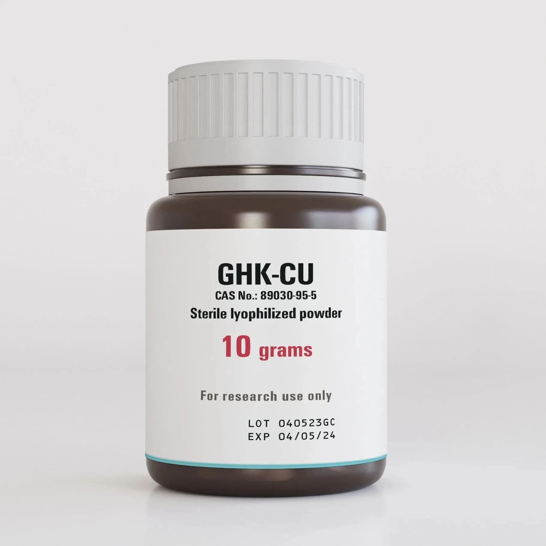 Cosmetic Peptide 99% Copper Tripeptide-1 Ghk-Cu 89030-95-5 50mg 100 Mg in Stock