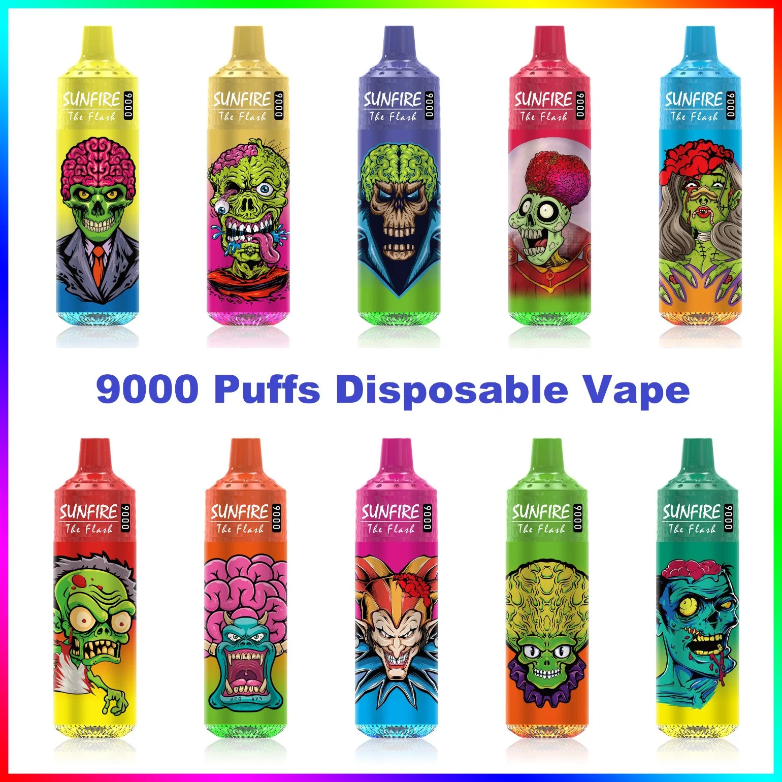 Top1 Fornecedor novo tornado 9000 10000 Bar Vape 7000 E cigarros Pape Vaper recarregável China Atacado I Pape Ban Esferográfica Vape descartável Hookah