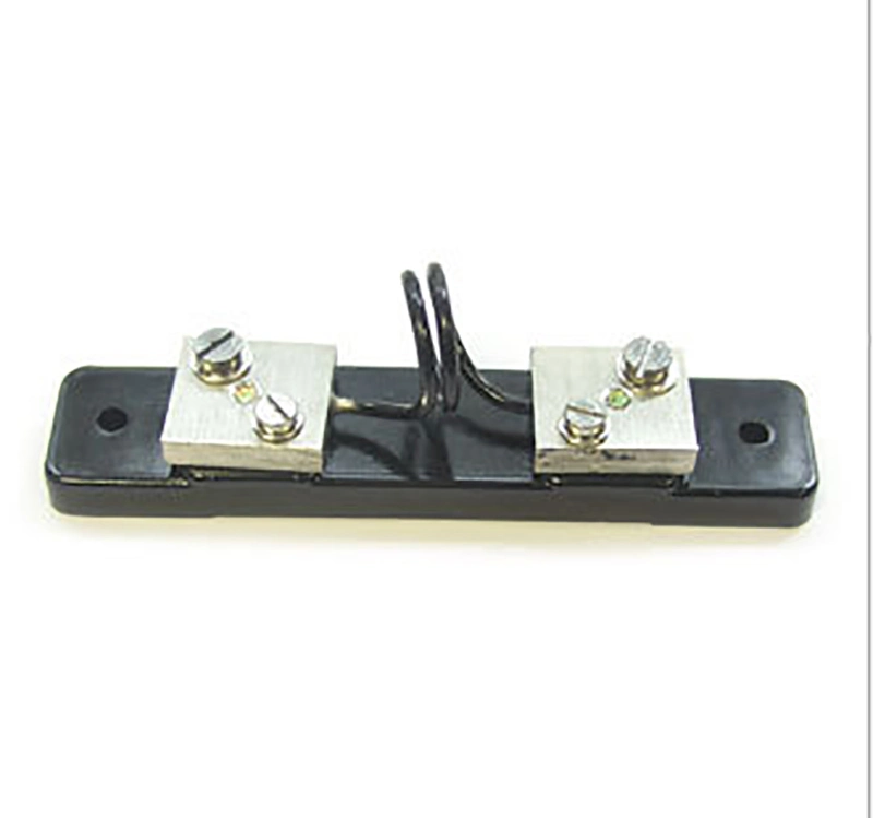 FL-2D 20A / 75mv Milliohm DIN Type Current DC Shunt Resistor for Ammeter Voltmeter