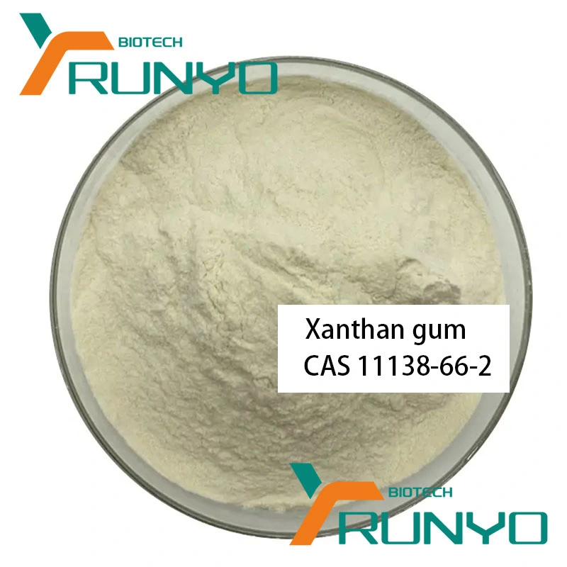 Fabricantes al por mayor Alimentos materia prima Xanthan Gum CAS 11138-66-2 como aditivo/espesante de alimentos.