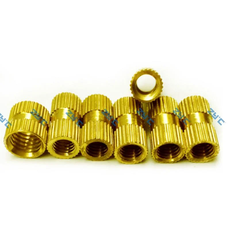 Brass and Copper Material of Inserted Embedded Fastener Function Nuts