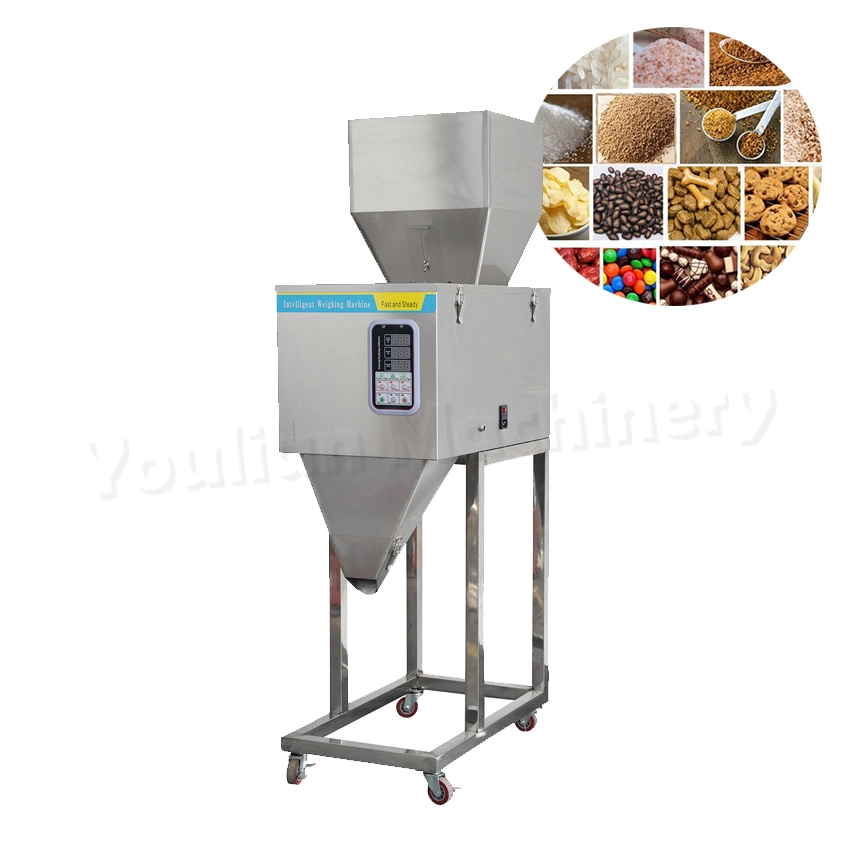 Fz-1000 Semi Automatic Granules Coffee Quantitative Weighing Small Powder and Filling Machine