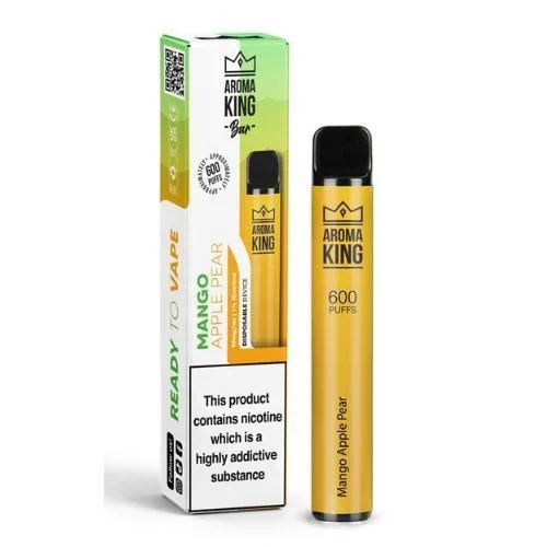 20mg Aroma King desechable VAPE Pod 600 Puffs disponibles Popular