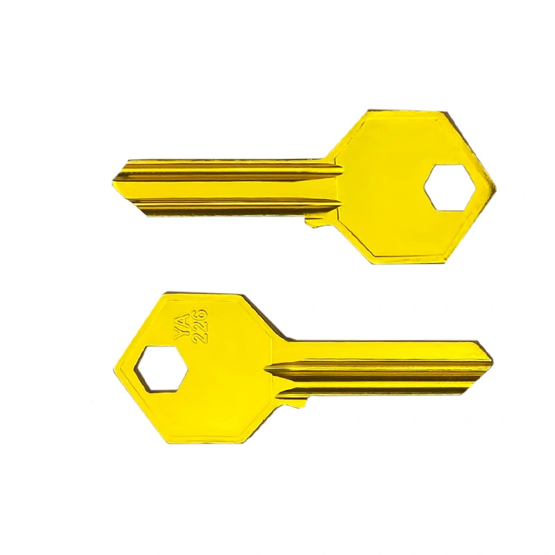 Locksmith Supplies Various Shapes of Door Keys Custom Color Key Blank Ya226 for Key Cutting machine