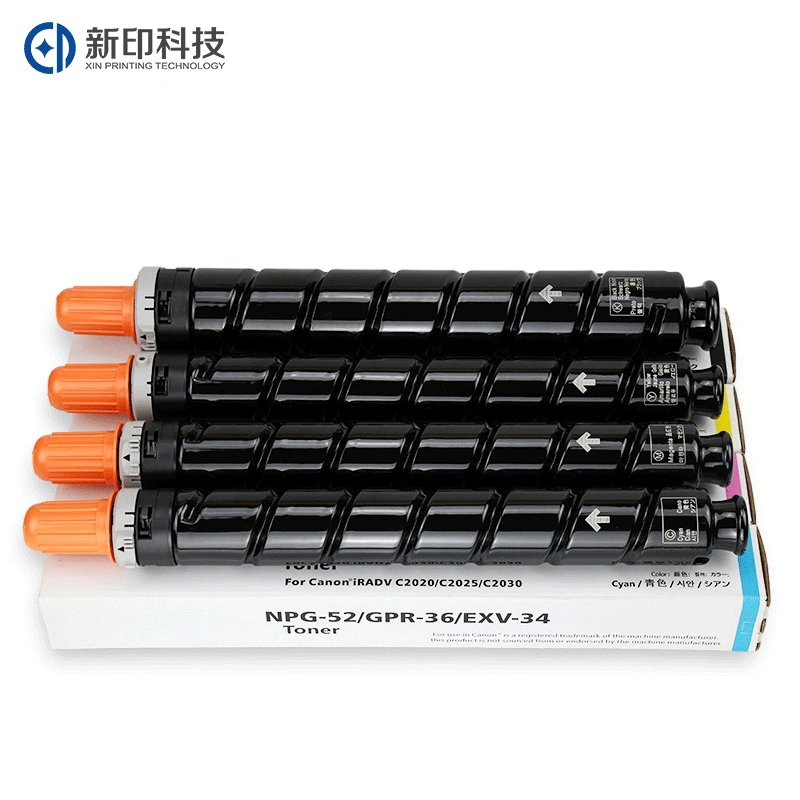 Factory Compatible Printer Laser Npg52 Gpr36 Cexv34 Toner Cartridge for Canon IR C2020 C2025 C2030 C2220 C2225 C2230 C2220L