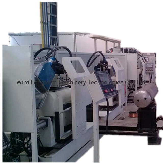 Automatic Stainless Steel Hot Water Tank / Electric Water Heater Tank TIG Circular Seam Welding Machine / Seam Welder