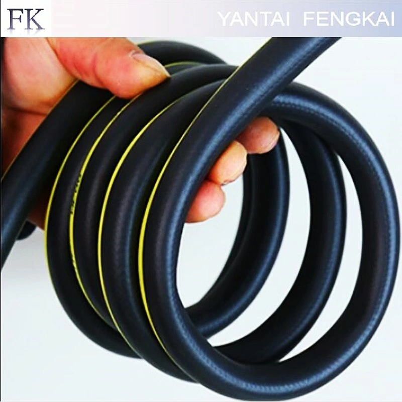 Black Agricultural Irrigation Four Season Soft Cloth Rubber Hose