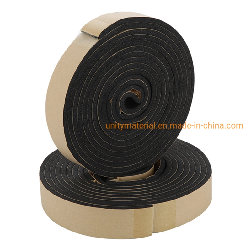 Neoprene Double Sided Rubber Plastic Sponge Tape Adhesive Sticker Foam Glue Sealing Tape Strip