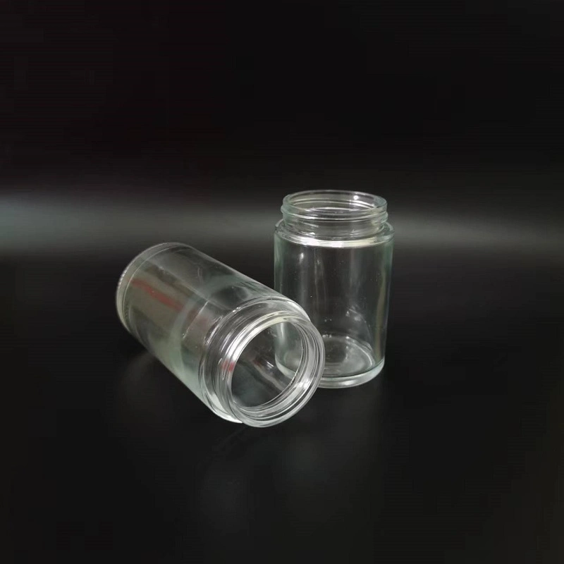 1oz 2oz 3oz 4oz 5oz 6oz 8oz 10oz 18oz Custom Child Resistant Glass Jar Pre - Roll Cr Glass Jars Straight Side Flower Packaging Glass Jar