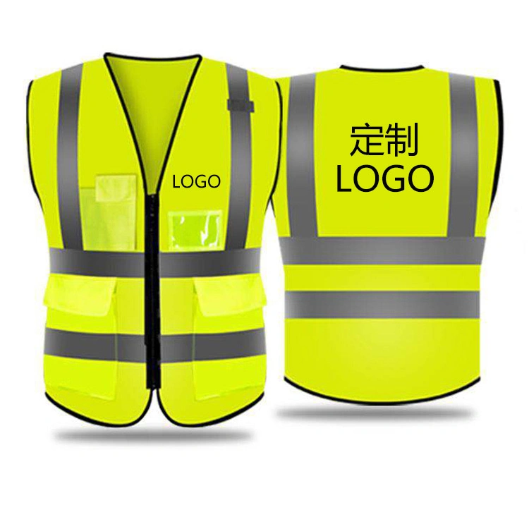 Polyester Reflective Vest Safety Security Vest Traffic Vest in Guangzhou