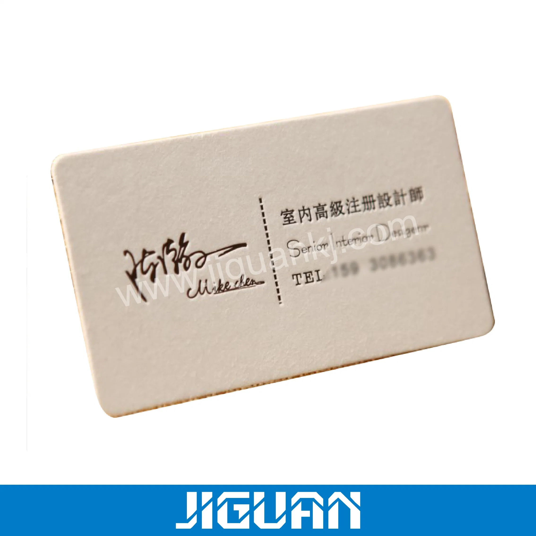 Original Factory Competitive Price Custom & Frosted Embossed Printed Metal Business Card Gold