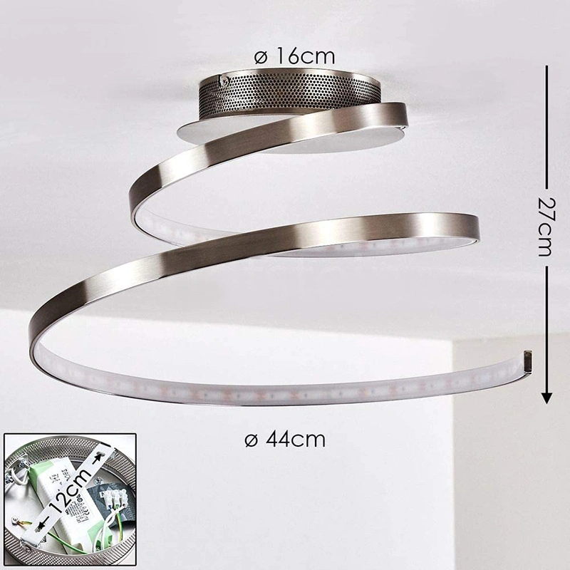 Nordic Creative Ring plafonnier LED salon Chambre décoration Éclairage