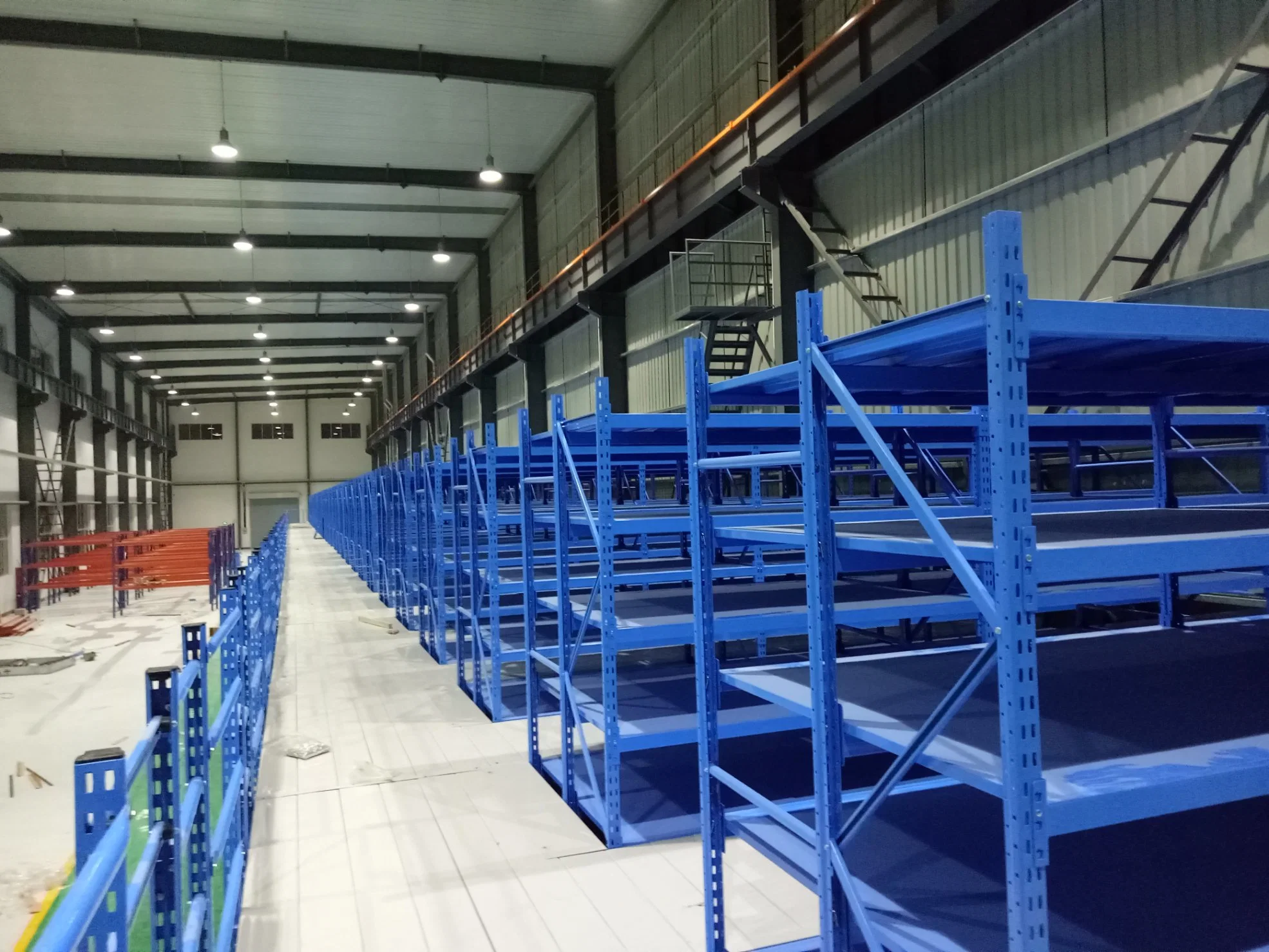 Industrial Customized Heavy Duty Warehouse Mezzanine Storage Floor Racks Steel Platform