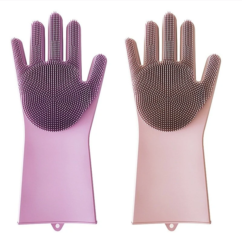 Nettoyer la vaisselle laver la voiture gants laver la gant de toilette gants de sécurité pour les mains Pour les gants de lavage de vaisselle de maison de Kitchen Muff